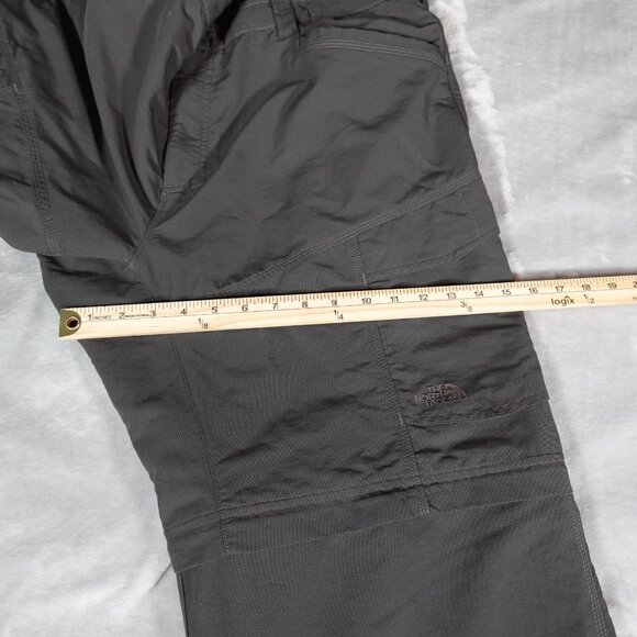 The North Face Convertible Hiking Pants Mens 2XL 28” Altered Length Gray READ! - Picture 12 of 13